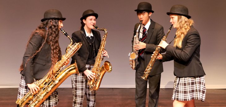  Sax Quartet Banner  